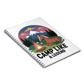 レジェンドキャンプのようなホースキャンプキャンプ ノートブック (右側)
