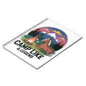 レジェンドキャンプのようなホースキャンプキャンプ ノートブック (左側)