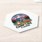 レジェンドキャンプのようなホースキャンプキャンプ ペーパーコースター (アングル)