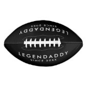 レジェンドダディの伝説のパパミニマシンプルリスト アメリカンフットボール (正面)