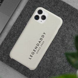 レジェンドダディの伝説のパパミニマシンプルリスト iPhone 13ケース
