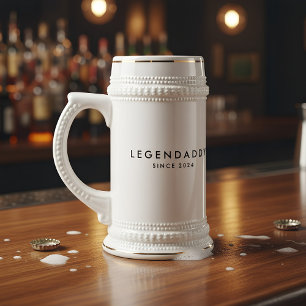 レジェンドダディ以来の伝説のパパミニマリスト ビールジョッキ