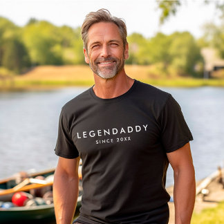 レジェンドダディ以来の伝説のパパミニマリスト Tシャツ