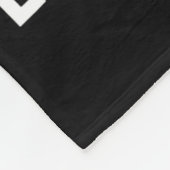 レジェンドデアリー、サングラスをしたクールな牛 フリースブランケット (角)