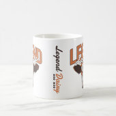 レジェンドデイリーアパレおもしろいルカウミルカーカウカウプン コーヒーマグカップ (中央)