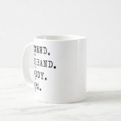 レジェンドパパシャツ コーヒーマグカップ (正面左)