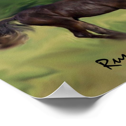 レジェンドランニングのWILDとFREEポスター ポスター (角)