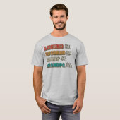 レジェンド夫ダディグランドパカスタマイズ Tシャツ (正面フル)