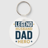 レジェンド夫パパヒーロー キーホルダー (裏面)