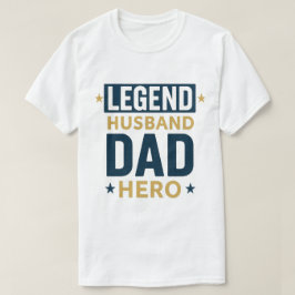 レジェンド夫パパヒーロー Tシャツ