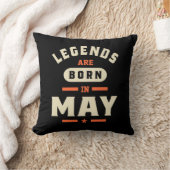 レジェンド生まれは5月から5月誕生日 クッション (ブランケット)