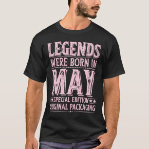 レジェンド生まれは5月に誕生日オリジナルパッケージ Tシャツ