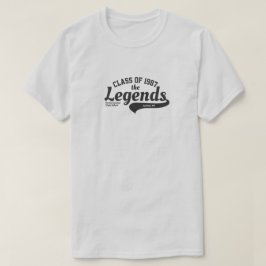 「レジェンド」のクラス ヴィンテージ | 名前入り Tシャツ