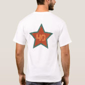 レジェンド オーダーメイド 40歳の誕生日Tシャツ Tシャツ (裏面)