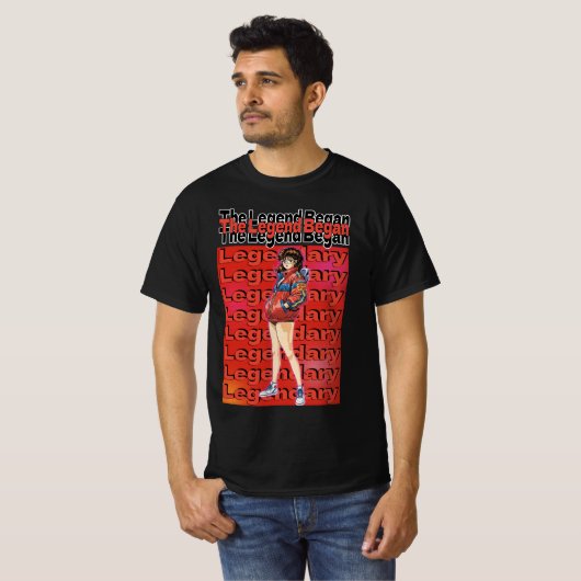 レジェンド・ビギンズ  Tシャツ (正面フル)