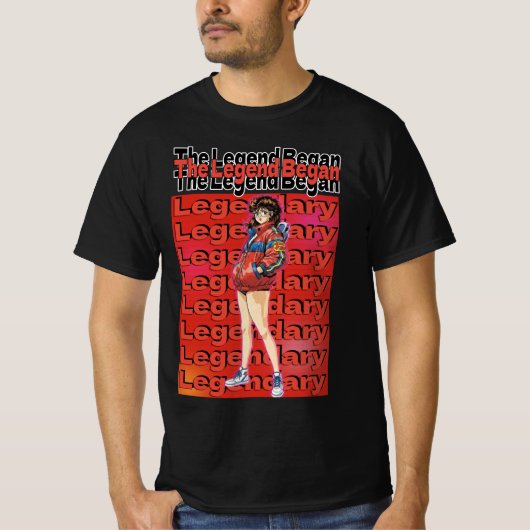 レジェンド・ビギンズ Tシャツ (正面)