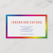 レジェンボゲンミニマルクラール 名刺 (裏面)