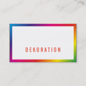 レジェンボゲンミニマルクラール 名刺 (正面)