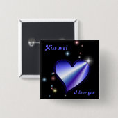 レジェンボゲン – ヘルツミットスタンヘンアウフシュワルツ 缶バッジ (正面&裏面)