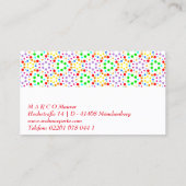 レジェンボゲン・ヴィスティンカルテン 名刺 (裏面)