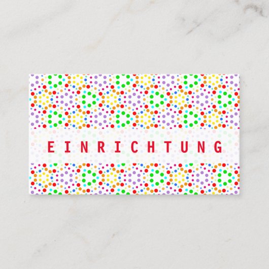 レジェンボゲン・ヴィスティンカルテン 名刺 (正面)