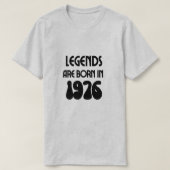 レジェン生まれズは1976年の男子Tシャツ Tシャツ (デザイン正面)