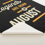 レジェン生まれトは威厳があるで表示され威厳があるる – 誕生日 シェルパブランケット (3/4)