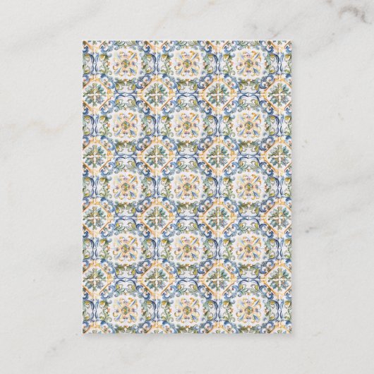 レジスイタリアントリカード エンクロージャーカード (裏面)