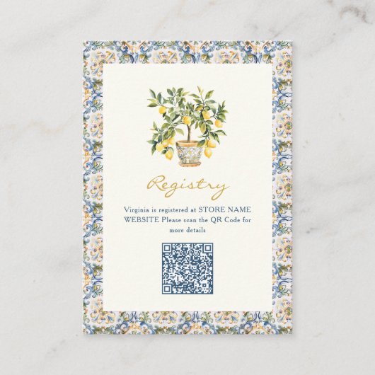 レジスイタリアントリカード エンクロージャーカード (正面)