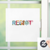 レジスシャツ耐性拳闘の抗議自由主義の ウィンドウサイン (ホーム)