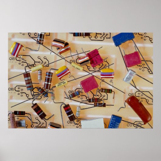 レジスタとコンデンサー ポスター (正面)