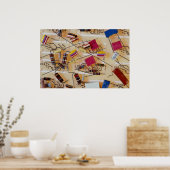 レジスタとコンデンサー ポスター (キッチン)