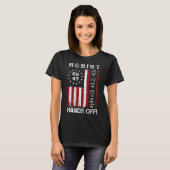 レジスタハンズオフ抗議86 47 8647抗議救D Tシャツ (正面フル)