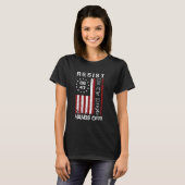 レジスタハンズオフ抗議86 47 8647抗議救D Tシャツ (正面フル)