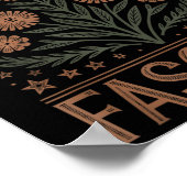 レジスタファシズム抗議トランプアンチトランプ_3 ポスター (角)