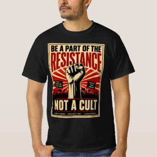 レジスタンスの一部となろう | ヴィンテージ・アクティビズム Tシャツ