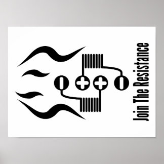 レジスタンスポスターに参加する ポスター