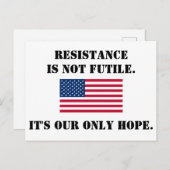 レジスタンス ポストカード (正面/裏面)