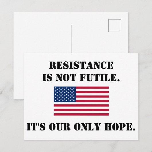 レジスタンス ポストカード (正面/裏面)