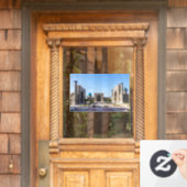 レジスタン広場 - ウズベキスタン、サマルカンド、アジア ウィンドウサイン (ホームデコレーション)