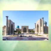 レジスタン広場 - ウズベキスタン、サマルカンド、アジア ウィンドウサイン (シート3)