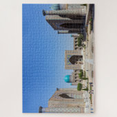 レジスタン広場-サマルカンド、ウズベキスタン、アジア ジグソーパズル (縦)