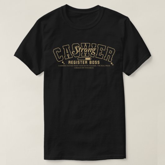 レジスターのボス Tシャツ (デザイン正面)