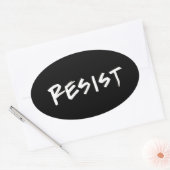 レジステッカー – 1枚あたり4枚 楕円形シール (封筒)