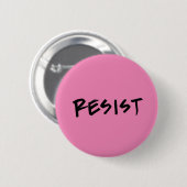 レジストボタン、標準、ピンクまたは色の選択 缶バッジ (正面&裏面)