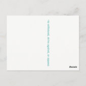 レジストポストカード ポストカード (裏面)