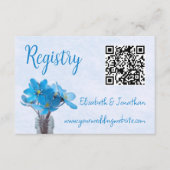 レジストリブライダルシャワー エンクロージャーカード (正面)
