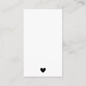 レジストリモダンブライダルシャワーQRコード エンクロージャーカード (裏面)