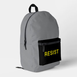 レジスト抗議バックパック プリントバックパック