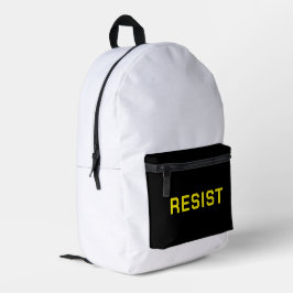 レジスト抗議バックパック プリントバックパック